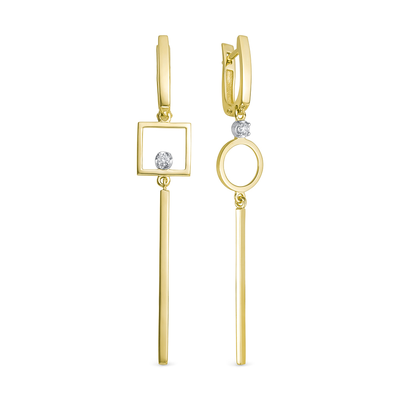 Серьги арт.391-2300 5,57г