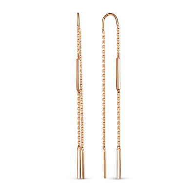 Серьги арт.1415068 1,23г