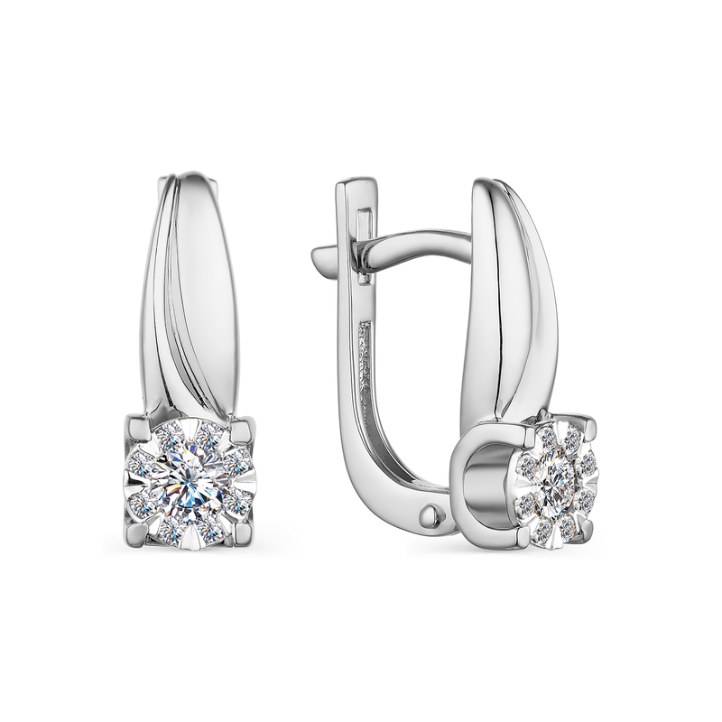 Серьги арт.23714-200 3,71г