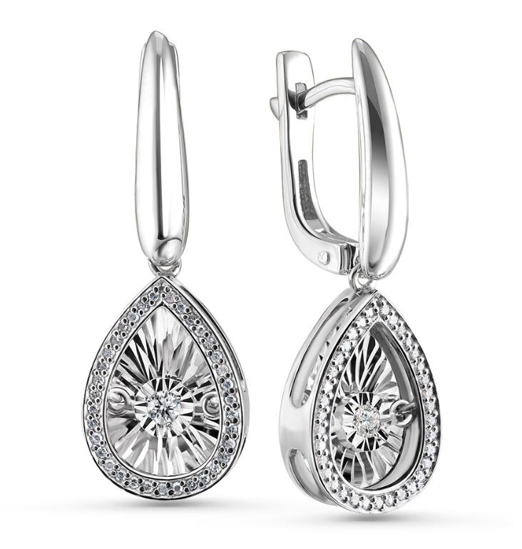 Серьги арт.02-12-5497-31-00 5,01г