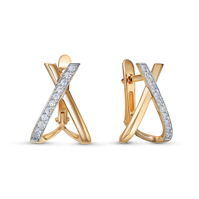 Серьги арт.1200965 2,27г