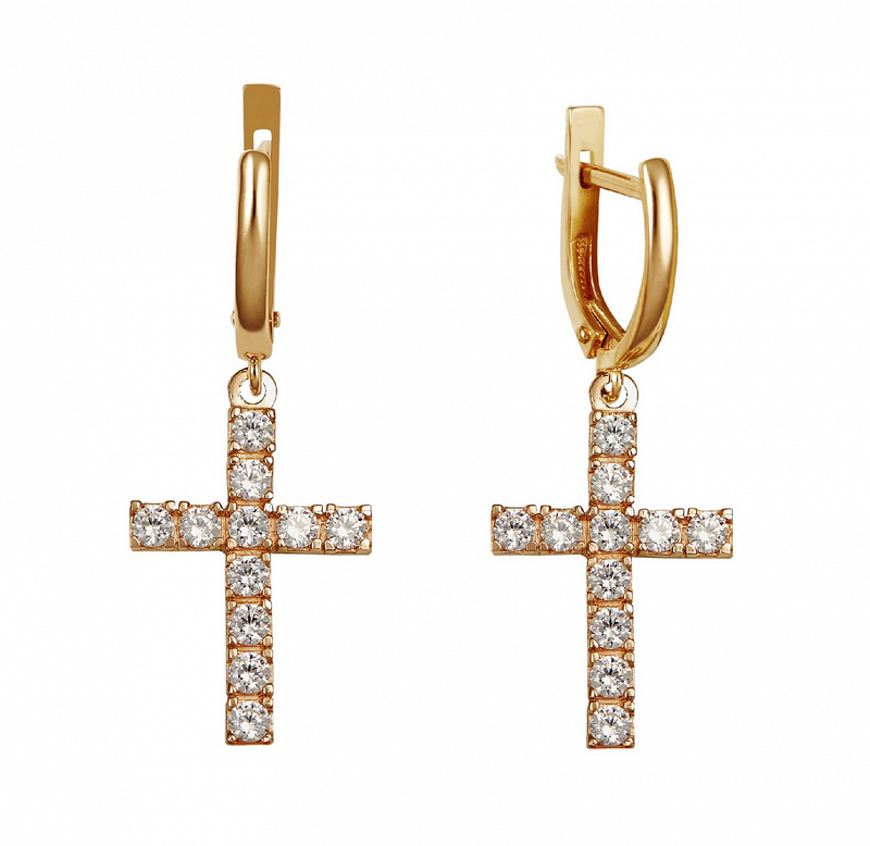 Серьги 585 73276 арт.73276