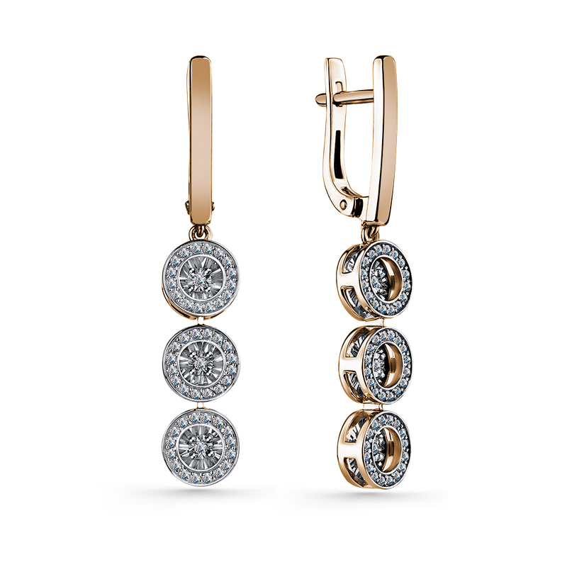 Серьги арт.02-11-5705-31-00 7,03г