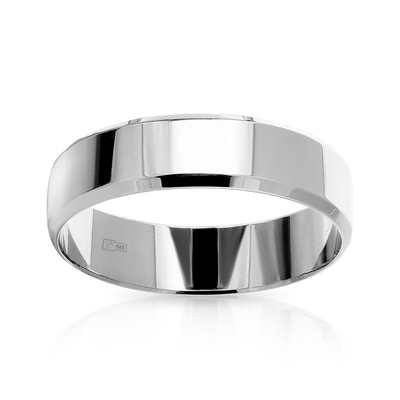 КО 15-00 БЗ Кольцо обручальное гл.плоское трапеция 17,50000 3,34г