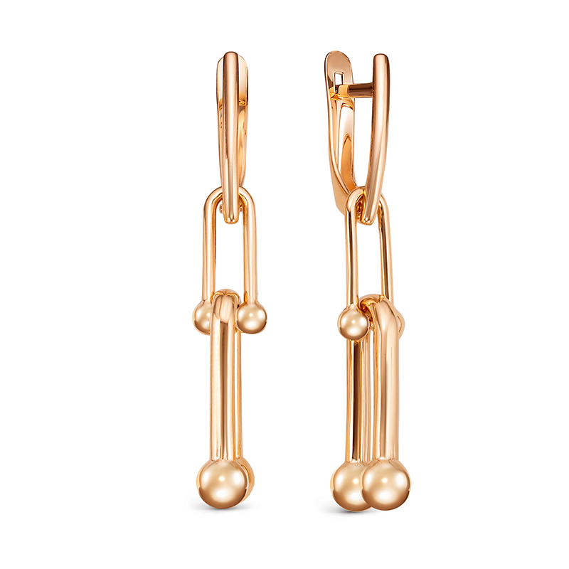 Серьги арт.2204437 3,41г