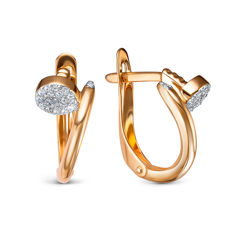 Серьги арт.1205018 2,74г