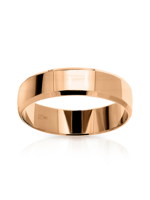 КО 15-00 Кольцо обручальное гл.плоское трапеция 17,00000 2,98г