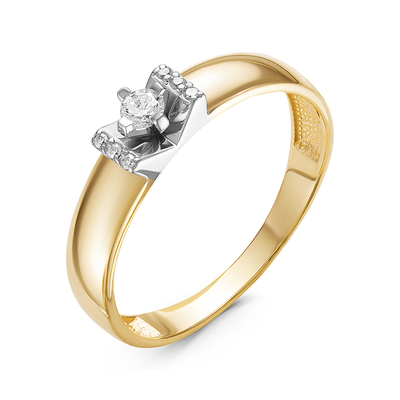 Кольцо арт.БР111201л 16,5р. 1,88г