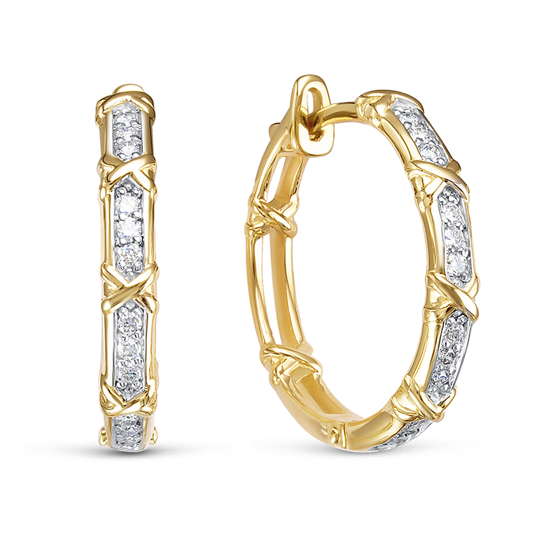 Серьги арт.БР122235л 3,38г