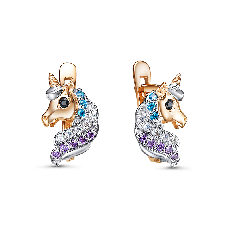 Серьги арт.1202732 1,38г