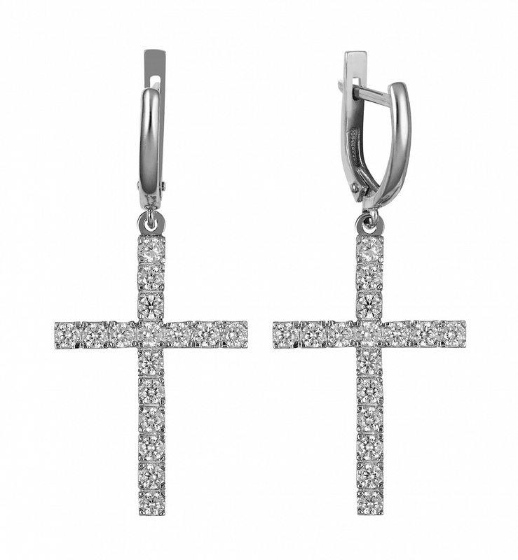 Серьги арт.83278 3,71г