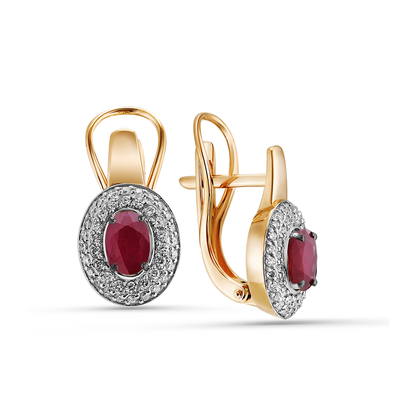 Серьги арт.02-02491-01-011-01-02 4,8г