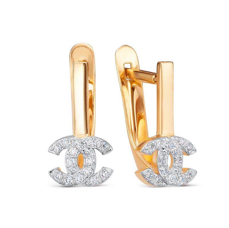 Серьги арт.л1204648 1,92г