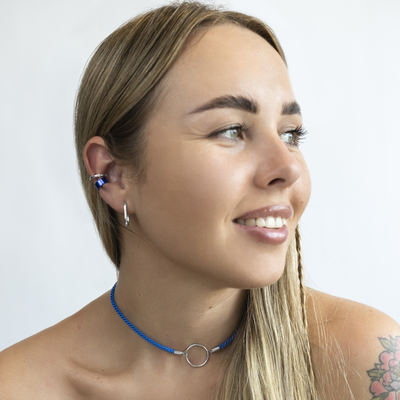 Серьга-каффа арт.0201379-45555 1,15г