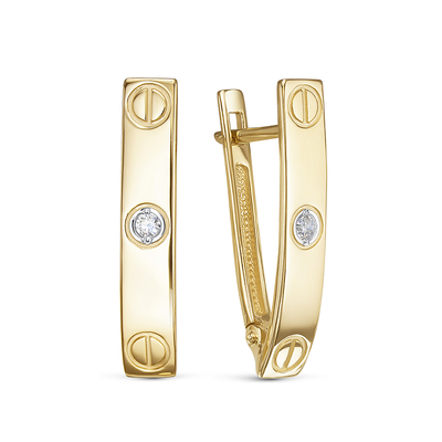 Серьги арт.л1203332 2,21г