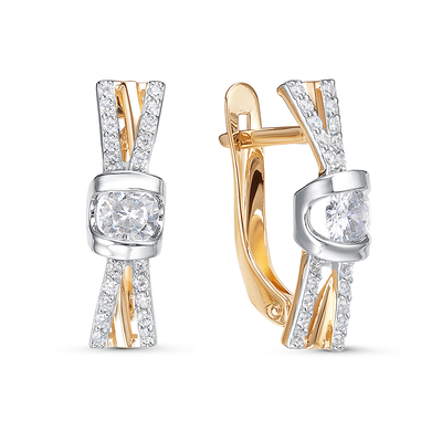 Серьги арт.1203217 2,62г