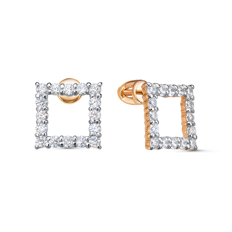 Серьги арт.0502888 2,24г