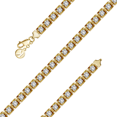 Браслет арт.05-01738-4-06-001-01-01 19р. 23,93г