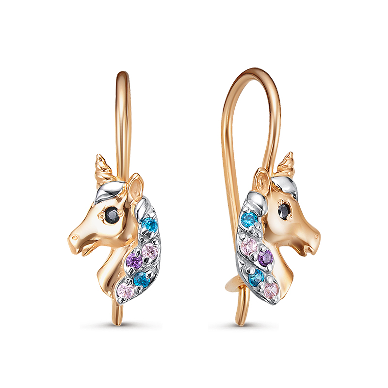 Серьги арт.1202690 1,01г