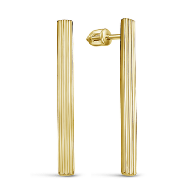 Серьги арт.с051314пзж 2,14г