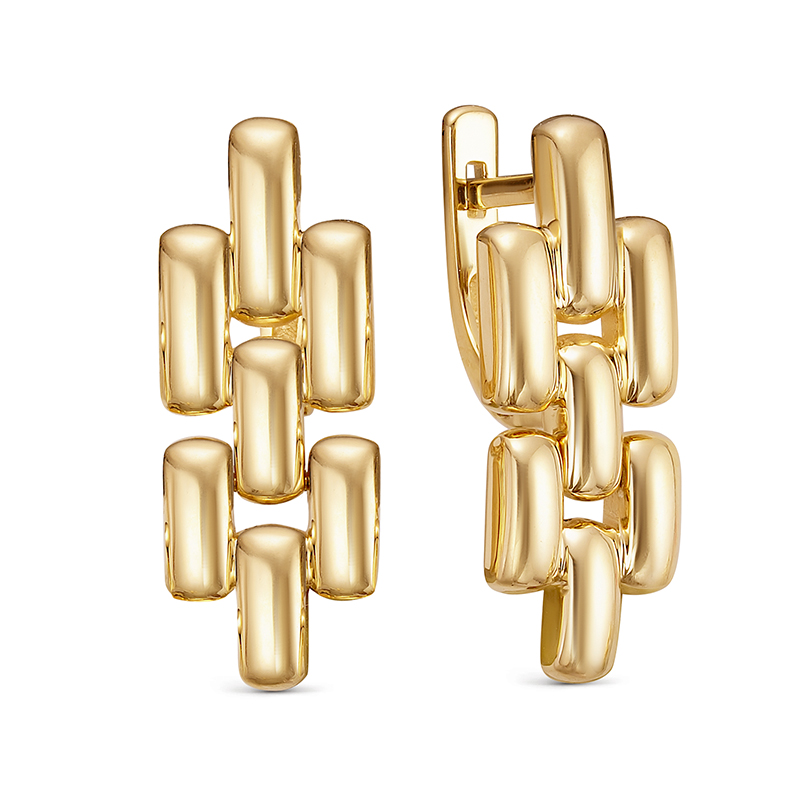 Серьги арт.дф1201848рл 3,33г