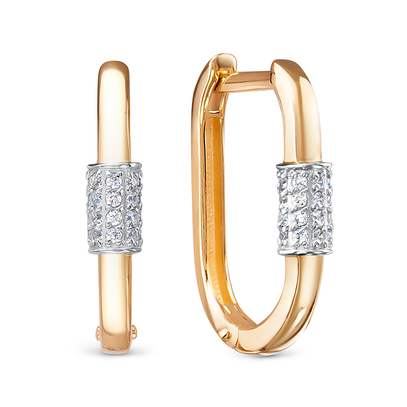 Серьги арт.1203647 2,58г