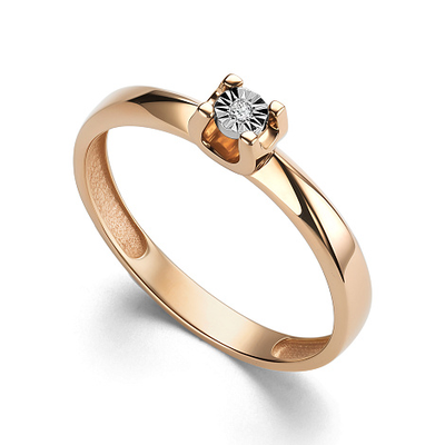 Кольцо арт.16013-100 17р. 1,77г