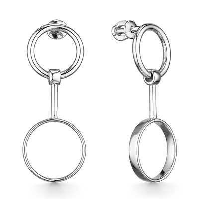 пусеты 585 с4253бел арт.с4253бел