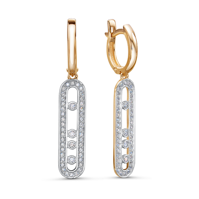 Серьги арт.1203060 4,22г