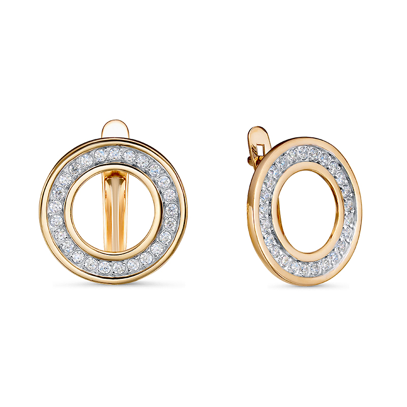 Серьги арт.1202739 2,97г