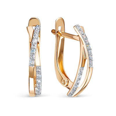 Серьги арт.1205080 1,94г