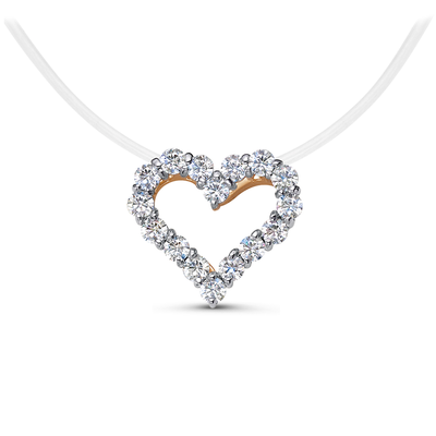 Колье 585 0701594 арт.0701594 16 Фианит Кр 1,75  0,135; 40,0 р.