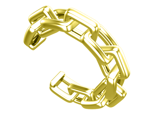 Серьга-каффа арт.0201531-10249 0,86г