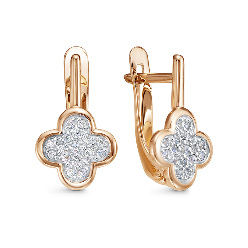 Серьги арт.1203971 2,19г