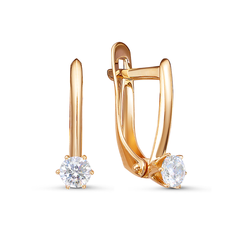 Серьги арт.1201541 1,76г