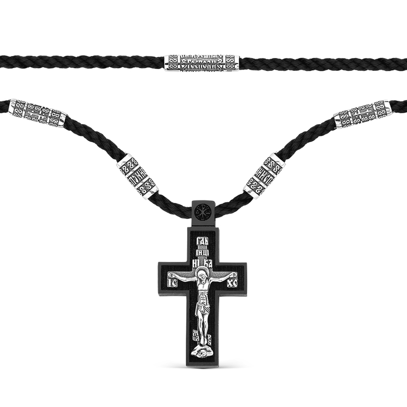 Шнурок с крестом арт.SОБ-306-4 70.0р. 26,67г