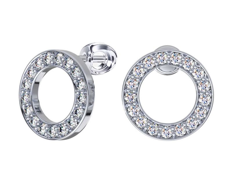 Пусеты арт.6001867-00775