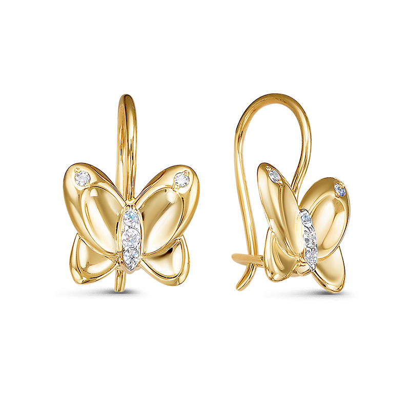 Серьги арт.л1202355 1,54г