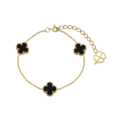 47-20-0800-12015 Браслет, чёрный оникс 18,00000 4,23г