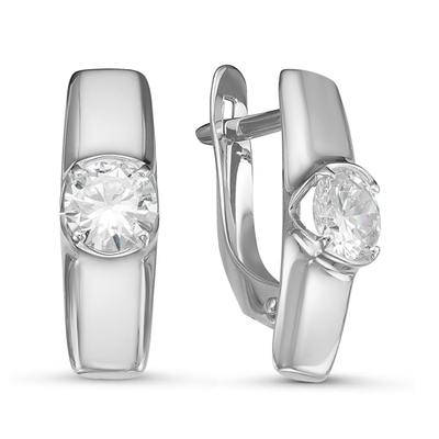 Серьги 585 б126923 арт.б126923 Фианит Кр 5,00;