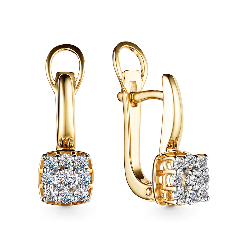 Серьги арт.24749-300 4,54г