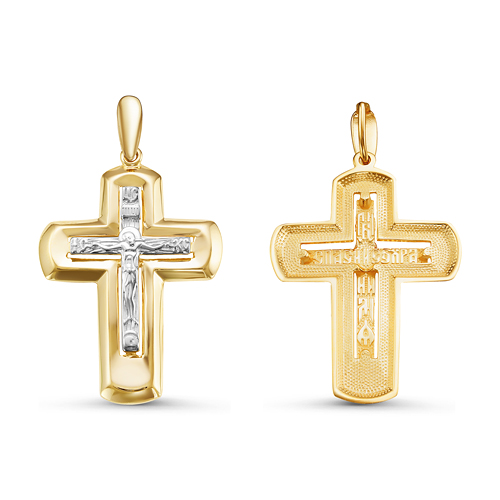 Крест арт.л080535 2,83г