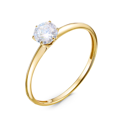 Кольцо 585 л1101543 арт.л1101543 1 Фианит Кр 5,00 0,158; 17,0 р.