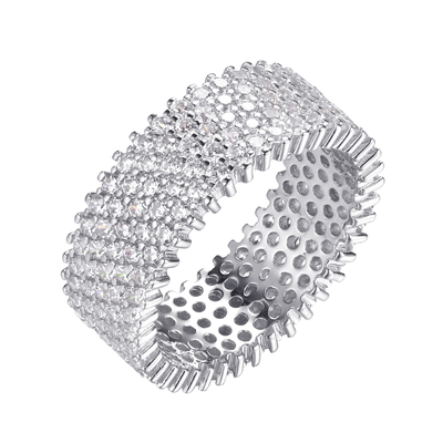 Кольцо арт.SL-R00248-X-W-X-X-W 17,5р. 5,67г