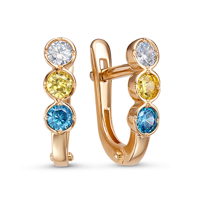 Серьги арт.1203154 1,51г