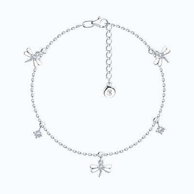 Браслет 925 94050672 арт.94050672 3 Фианит бесцветный Круг 2,5 ; 2 Фианит бесцветный Круг 3 18,0 р.