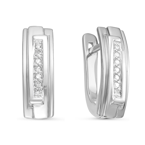 Серьги 585 БР121018б арт.БР121018б 14 Бр Кр 17 2/3А 0,052;