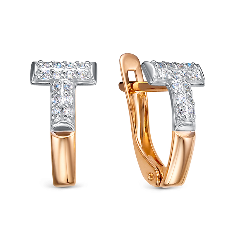 Серьги арт.1204917 1,76г