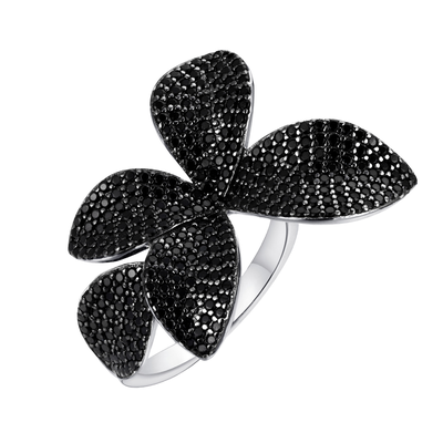 Кольцо арт.CZ-R01803-X-WB-X-X-B 17,5р. 5,18г