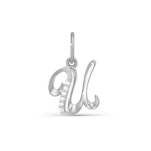 Подвеска 925 с030730 арт.с030730 6 Фианит Кр 1,00 0,01;